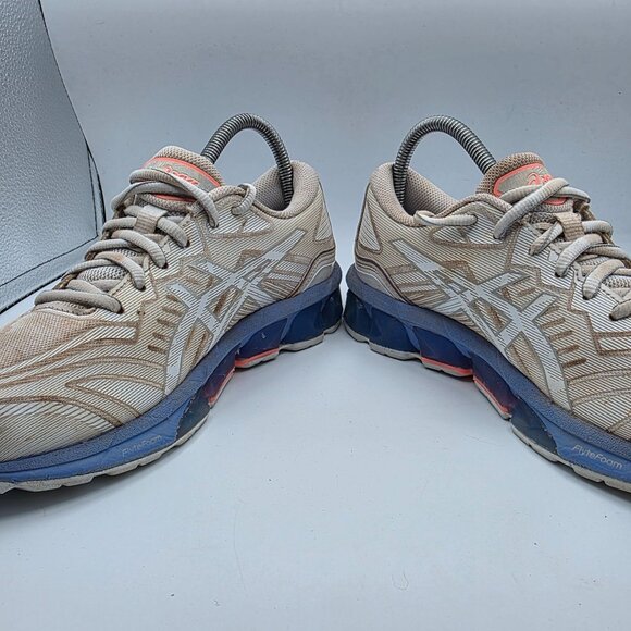 Asics Gel Quantum 360 7 Womens Size 8 White Blue Athletic Shoes Walking Outdoors - Picture 3 of 13